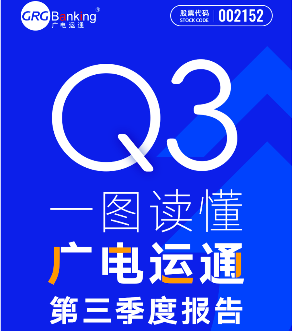 經(jīng)營業(yè)績 再創(chuàng)佳績 | 一圖讀懂廣電運通2023第三季度報告